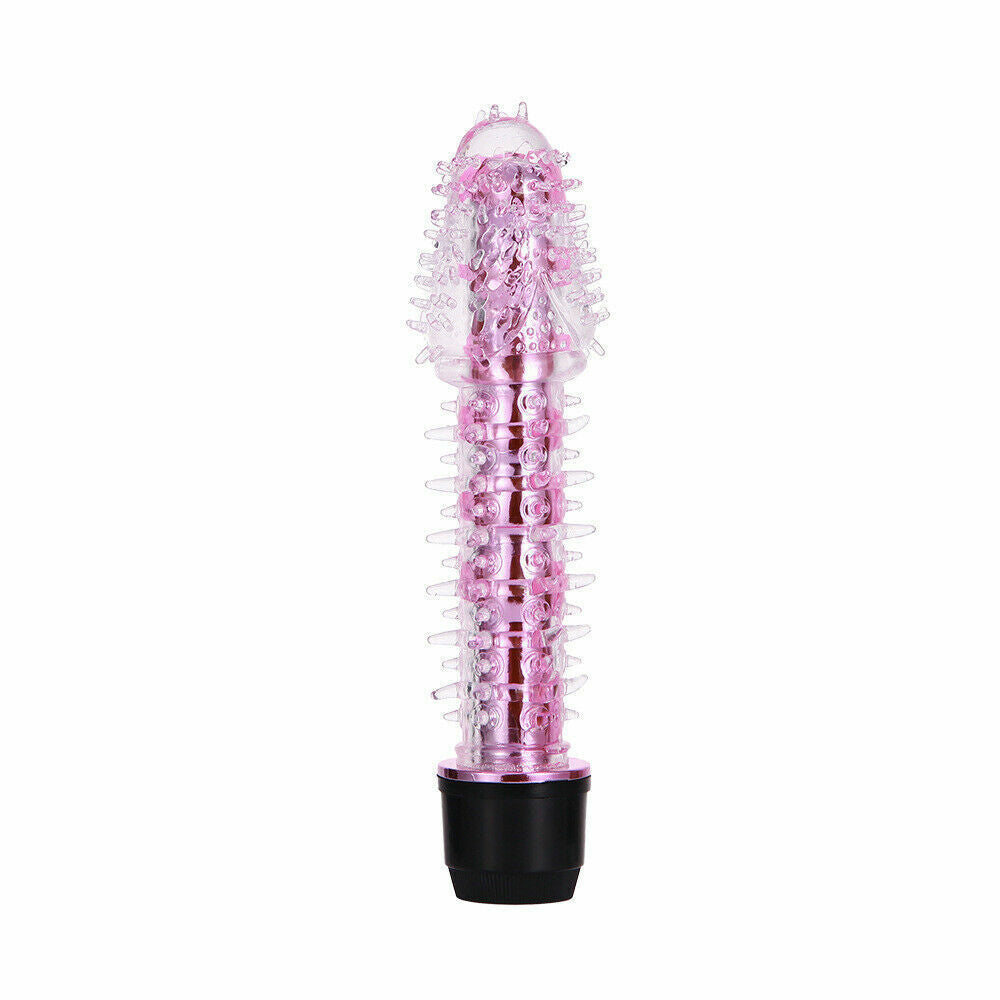 Essential Jelly Soft Spike Vibrator Dildo