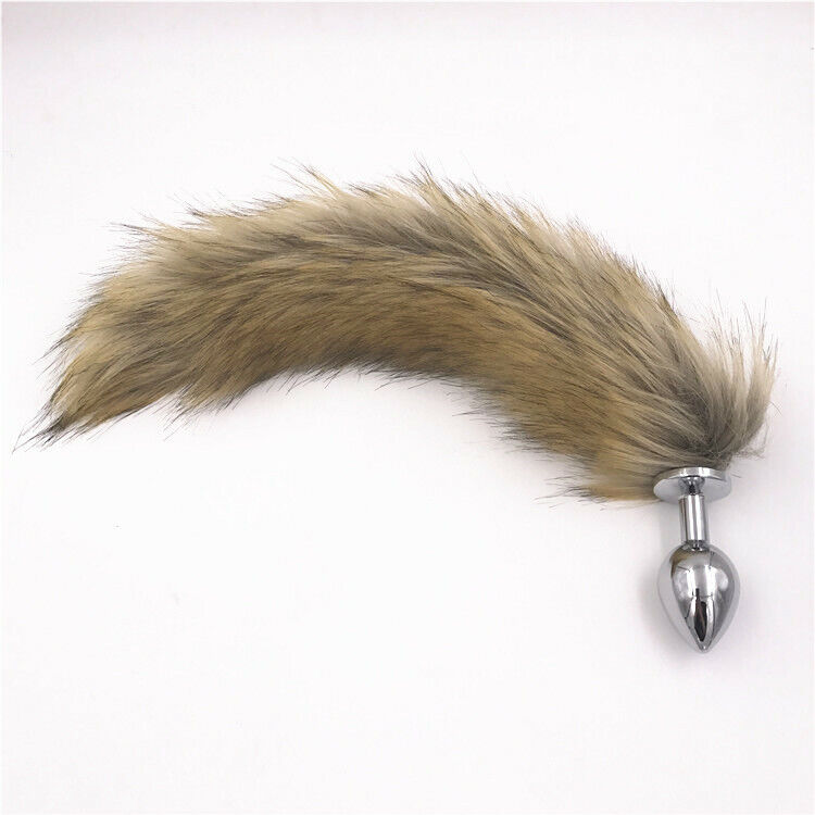 Aphrodite Faux Fur Fox Tail Anal Plug