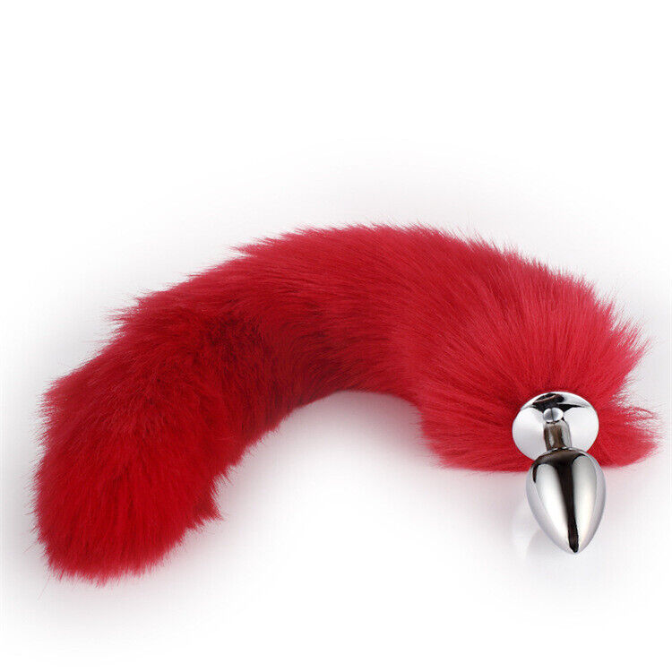 Aphrodite Faux Fur Fox Tail Anal Plug