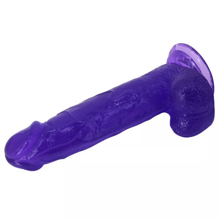 Aphrodite Suction Jelly Dildo with balls