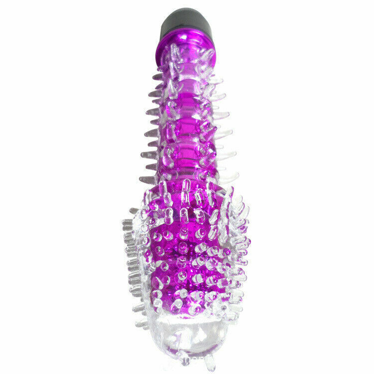 Essential Jelly Soft Spike Vibrator Dildo