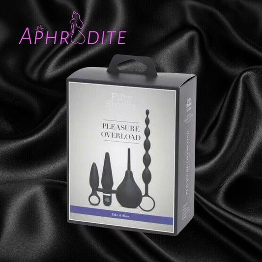 Pleasure Overload Fifty Shades of Grey Butt Plug Set Sex Toys