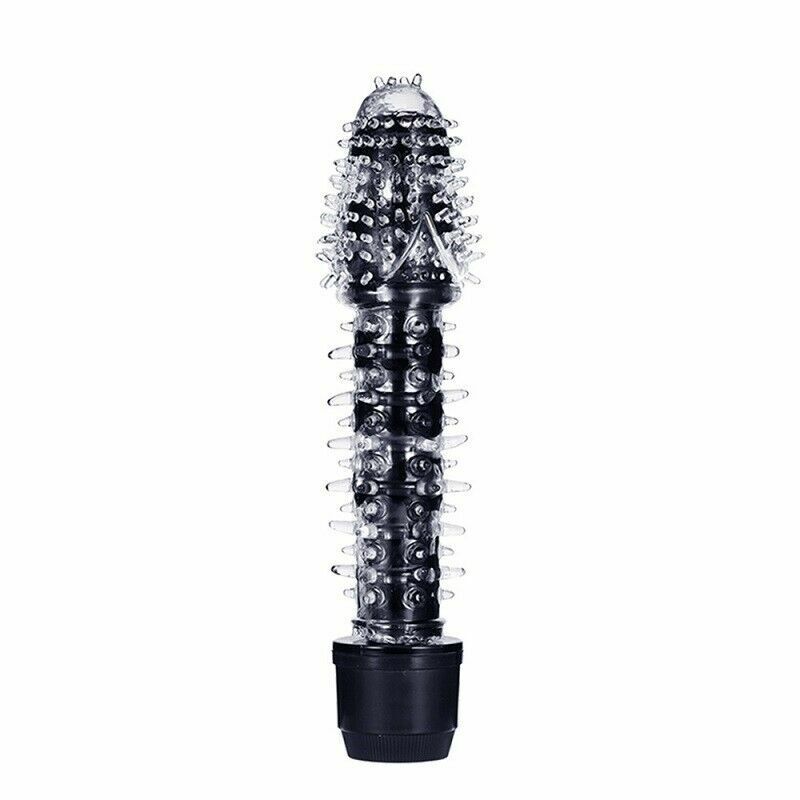 Essential Jelly Soft Spike Vibrator Dildo