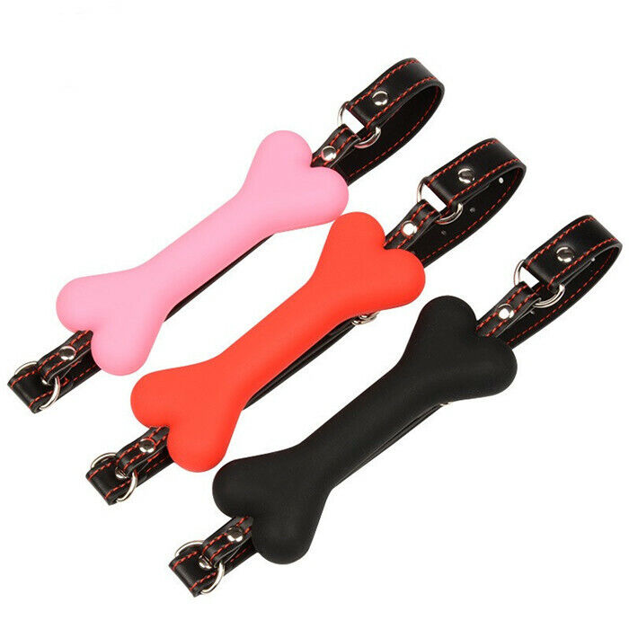 Aphrodite Bondage Dog Bone Ball Gag Restraint