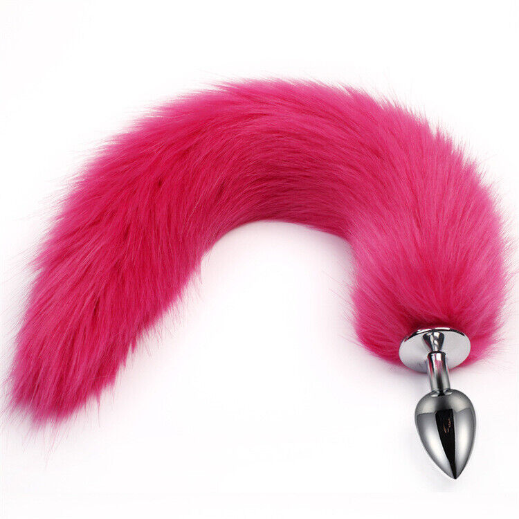 Aphrodite Faux Fur Fox Tail Anal Plug