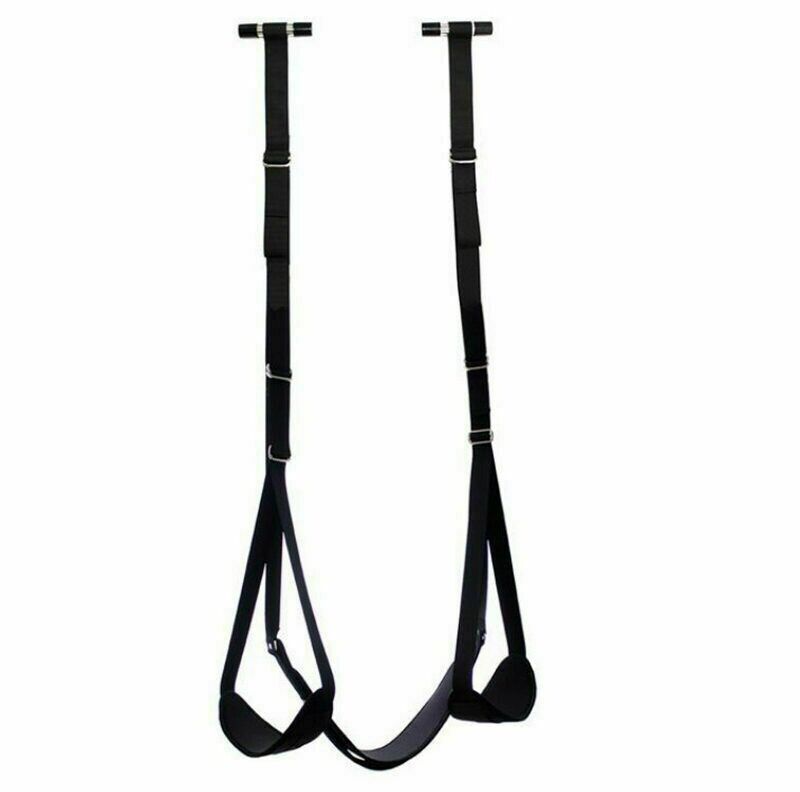 Door Sex Swing Couple Love Leather Hanging Bondage Restraints  Leg Spreader BDSM