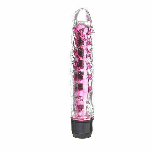 Essential Jelly 7 Inch Dildo Vibrator