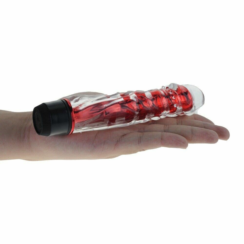 Essential Jelly 7 Inch Dildo Vibrator