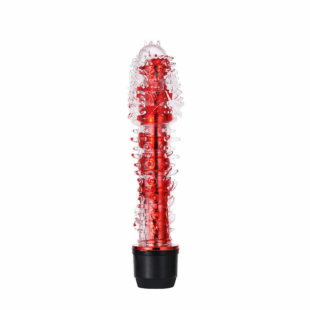 Essential Jelly Soft Spike Vibrator Dildo