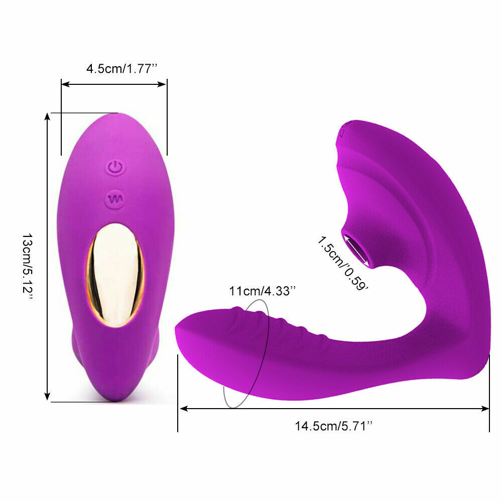 Aphrodite Majestic U Shape Suction Vibrating Massager