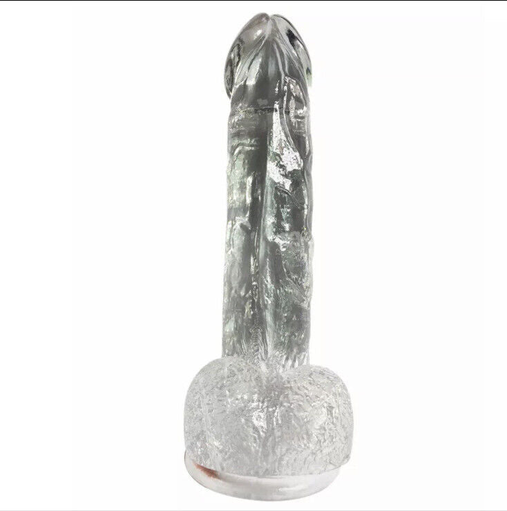 Aphrodite Suction Jelly Dildo with balls