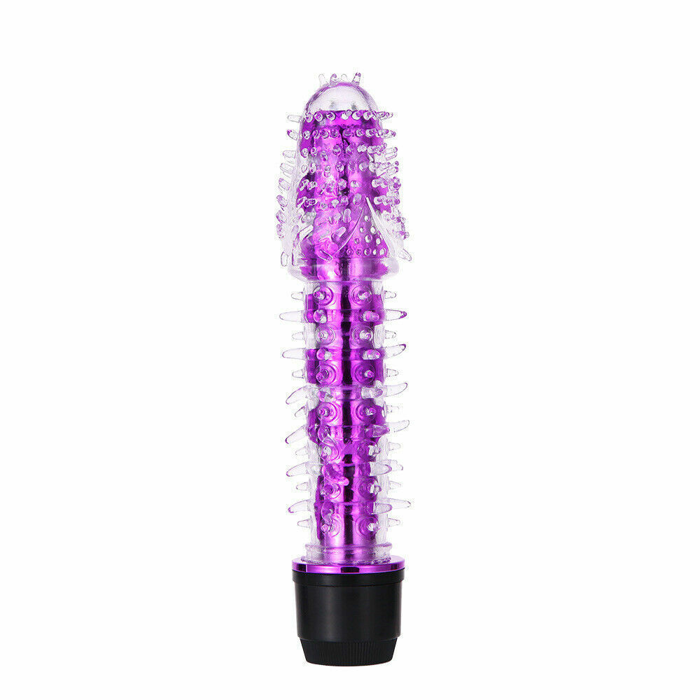 Essential Jelly Soft Spike Vibrator Dildo