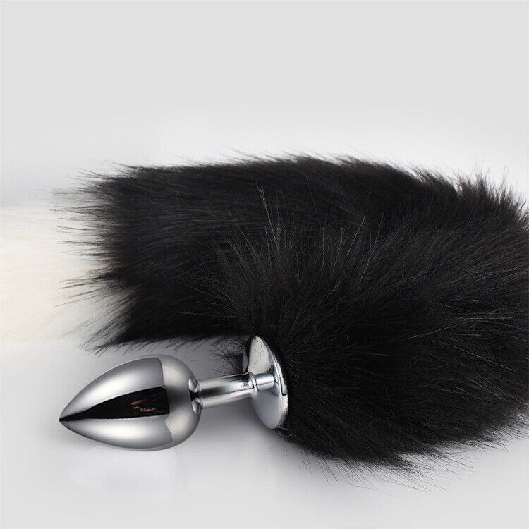 Aphrodite Faux Fur Fox Tail Anal Plug