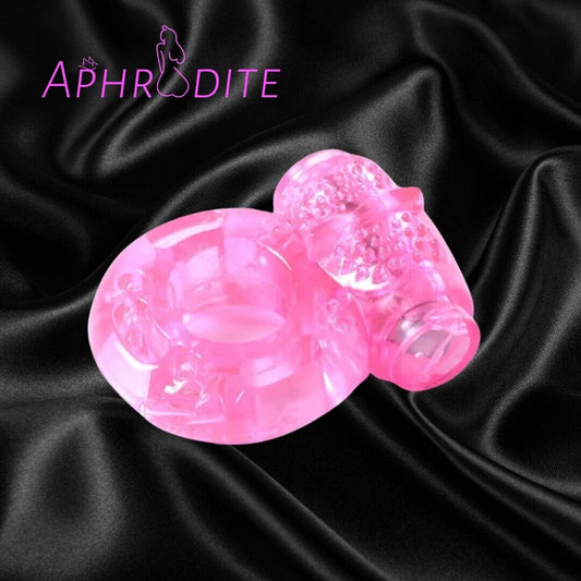 Mens Vibrating Cock Ring Vibrator With Batteries Impotence Delay Aid Stimulator