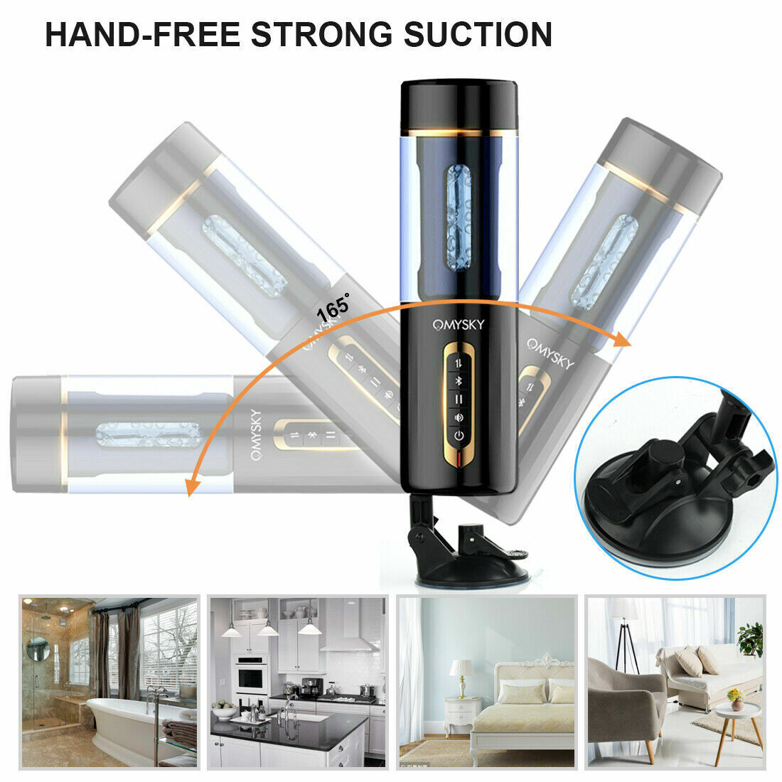 4D Luxury Bluetooth Interactive Pussy Masturbator