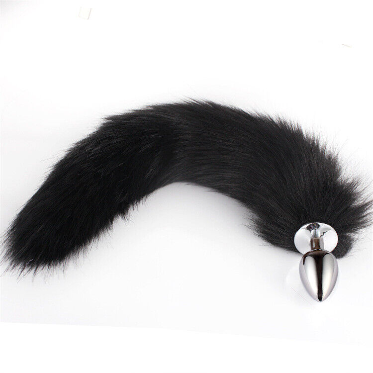 Aphrodite Faux Fur Fox Tail Anal Plug