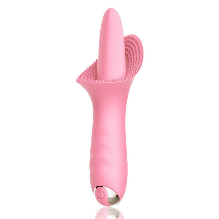 Vibrating Magic Tongue Massager USB Electric Nipples Licker Vibrator Sex Toy