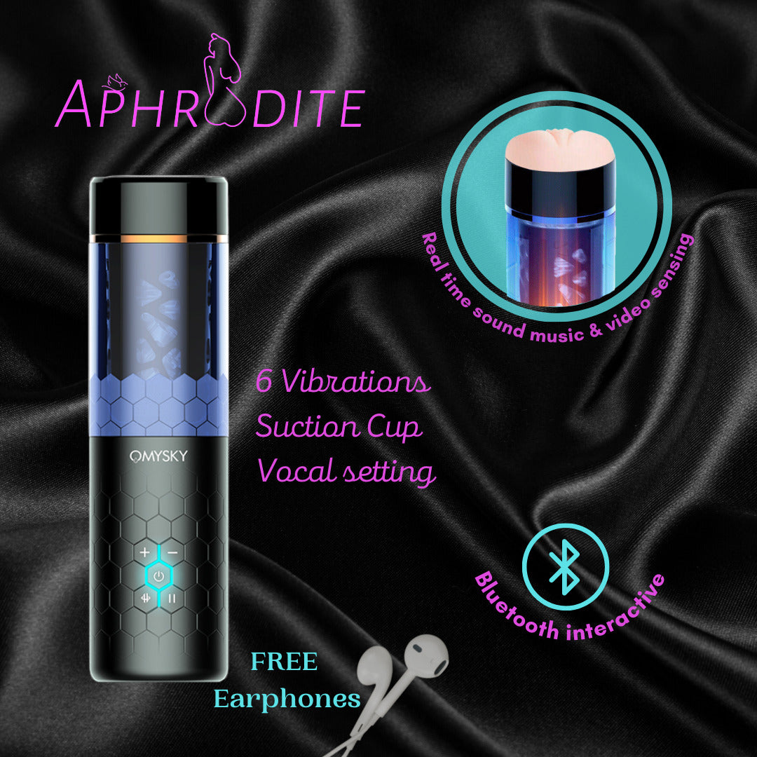 4D Luxury Bluetooth Interactive Pussy Masturbator