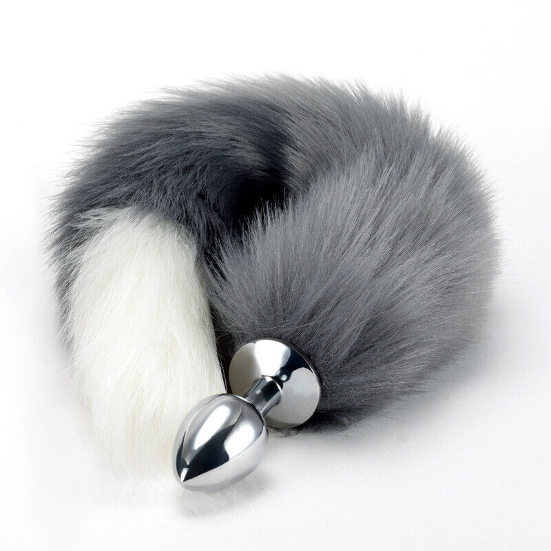 Aphrodite Faux Fur Fox Tail Anal Plug