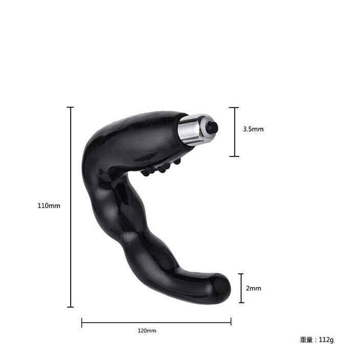 Vibrating U Shape Anal Prostate Massager Anal Dildo Vibrator Butt Plug Sex Toy