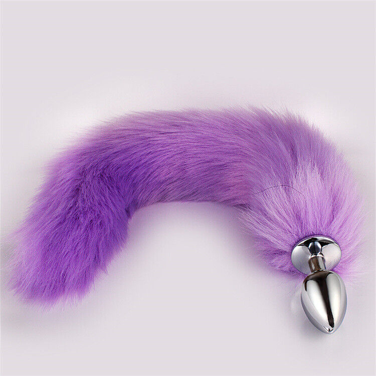 Aphrodite Faux Fur Fox Tail Anal Plug