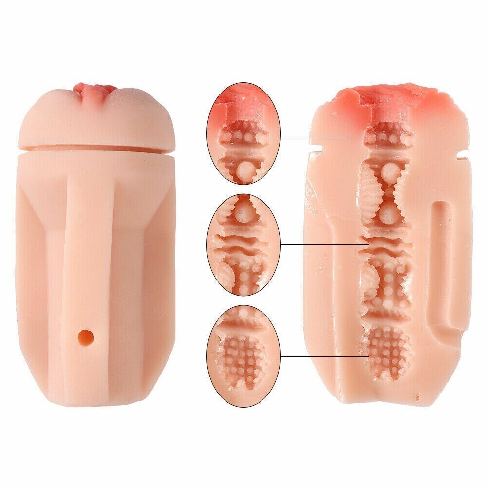 Male Pussy Life Like Flesh Pussy Masturbator Cup Beer Bottle Penis Secret Santa